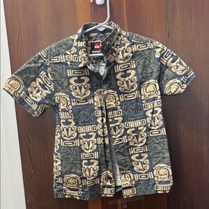 Quiksilver Hawaiian Print Shirt
